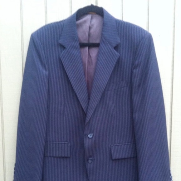 Amesbury Men’s Pin Stripe Jacket - Picture 1 of 10